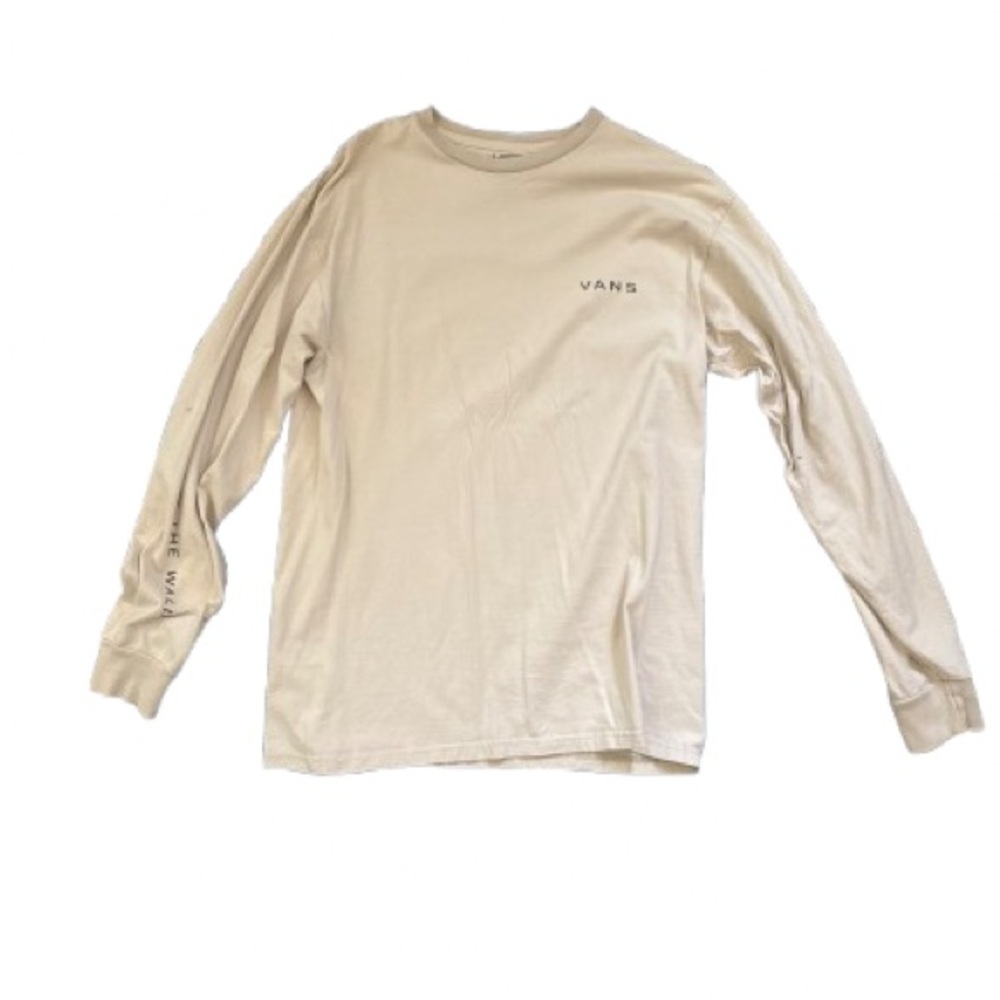 Vans Off-White Long Sleeve Tee